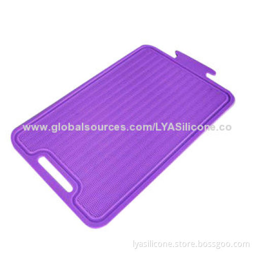 Silicone chopping boards, high temperature resistance, antibiosis, fashion creative household item